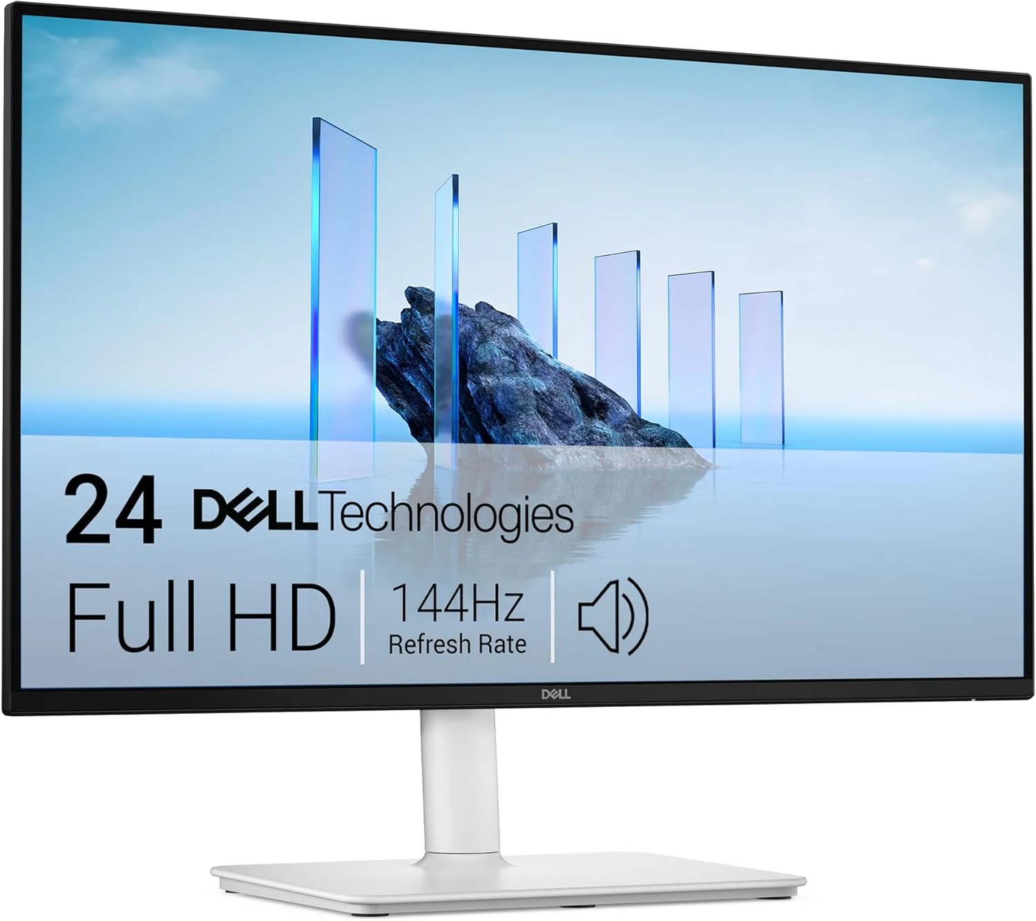 Dell 24 Plus Monitor (S2425HSM) 23.8-inch FHD 144Hz with Built-in 3W Speakers