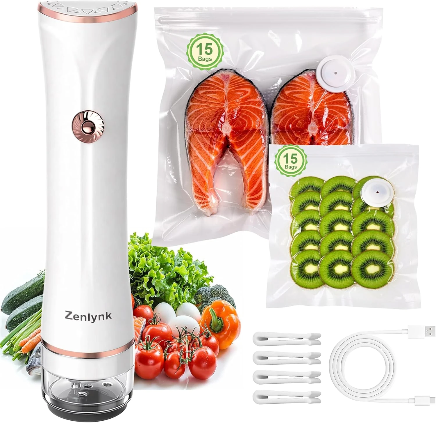 Compact Vacuum Sealer for Food, Portable Handheld Vacuum Sealer Food review