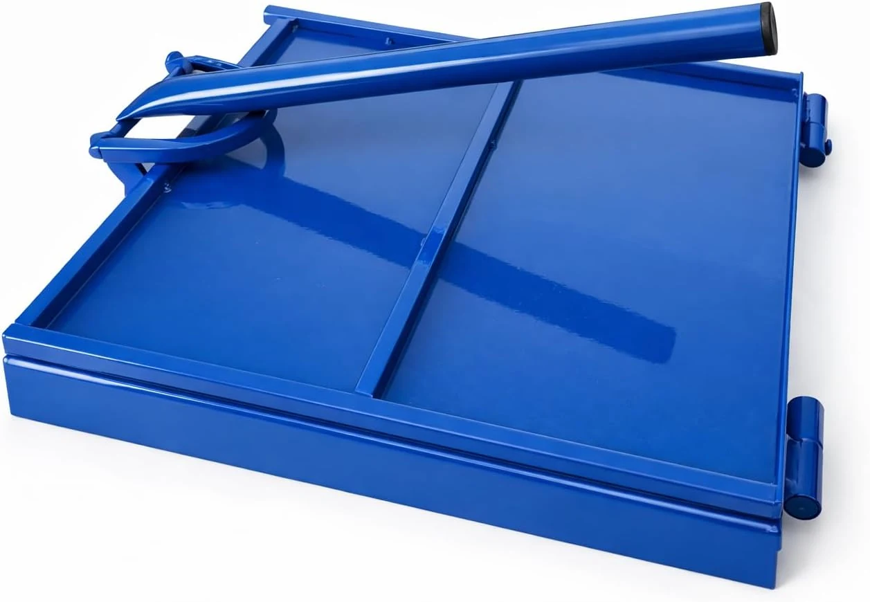 12" Commercial Steel Tortilla Press-Heavy Duty-Mexican Style Tortilla Maker, Flatbread-Blue