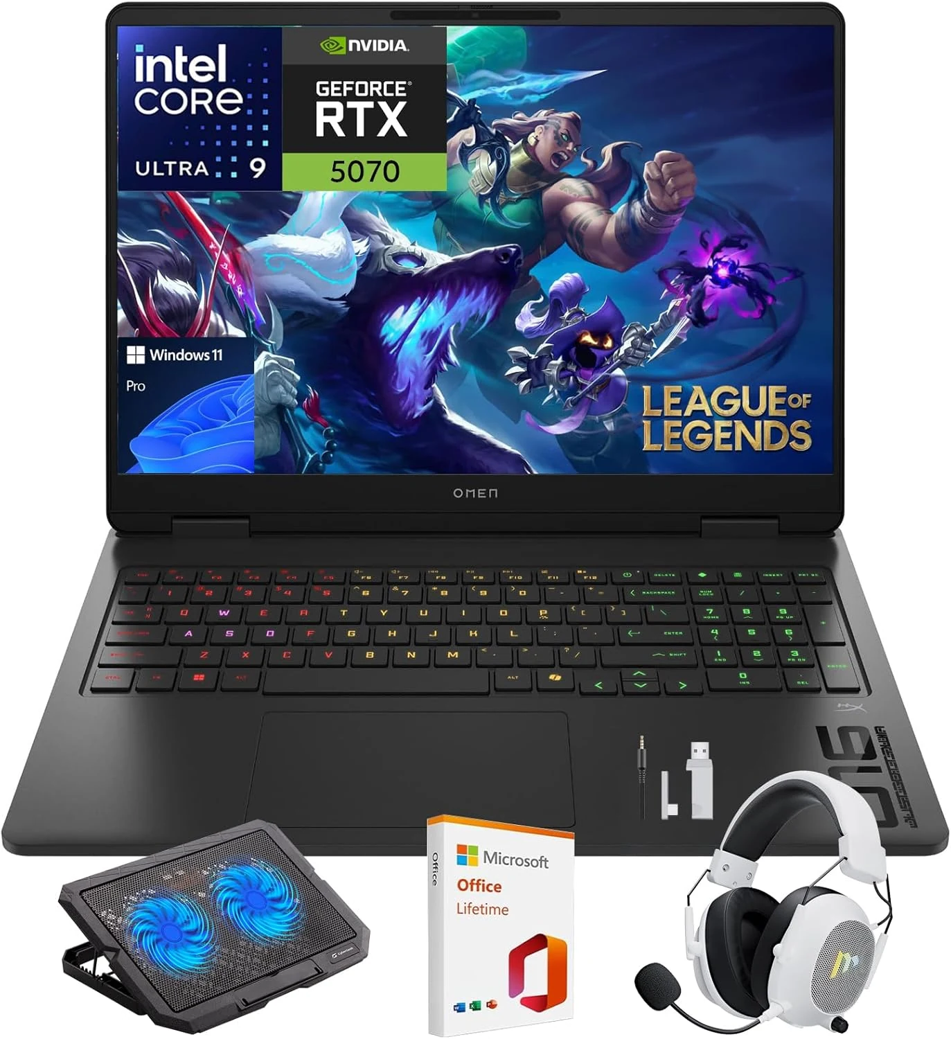 HP OMEN 16 Slim Gaming Laptop, 16" 144Hz 2K Display