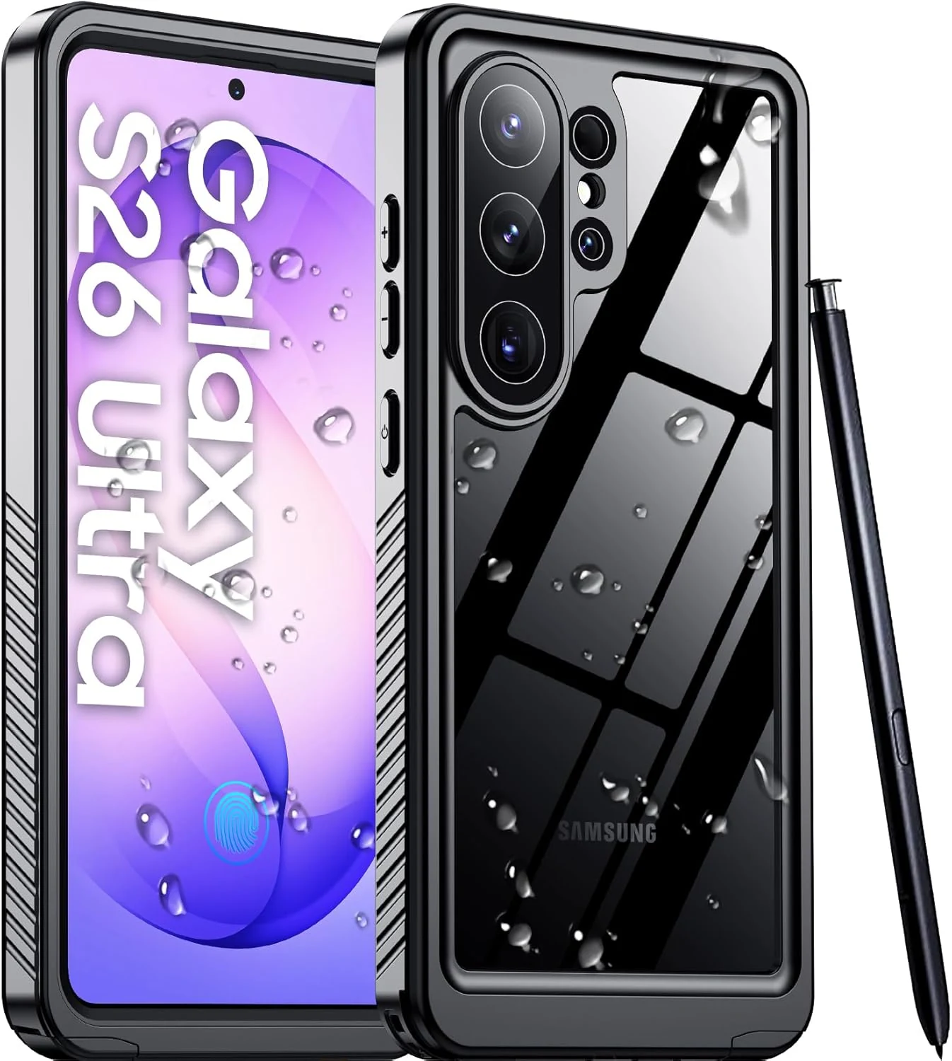 Designed for Samsung Galaxy S26 Ultra Case Waterproof, Built-in Lens review