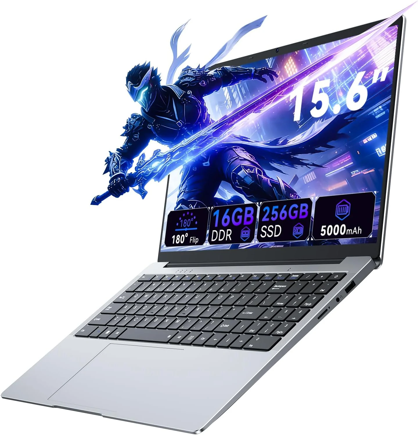 Laptop Computer 15.6" Win11 Pro Laptops with 4425Y Processor, 16GB RAM 256GB SSD, Ms Office 365, 100% sRGB Screen