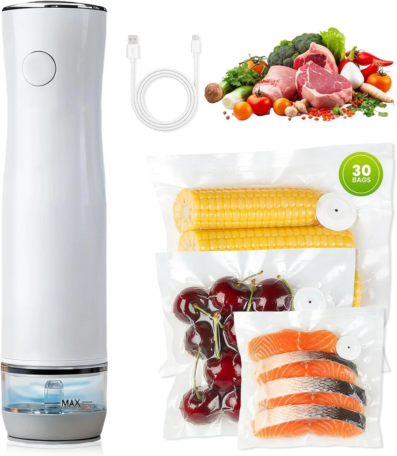 Uvappit Compact Vacuum Sealer (Rechargeable handheld)