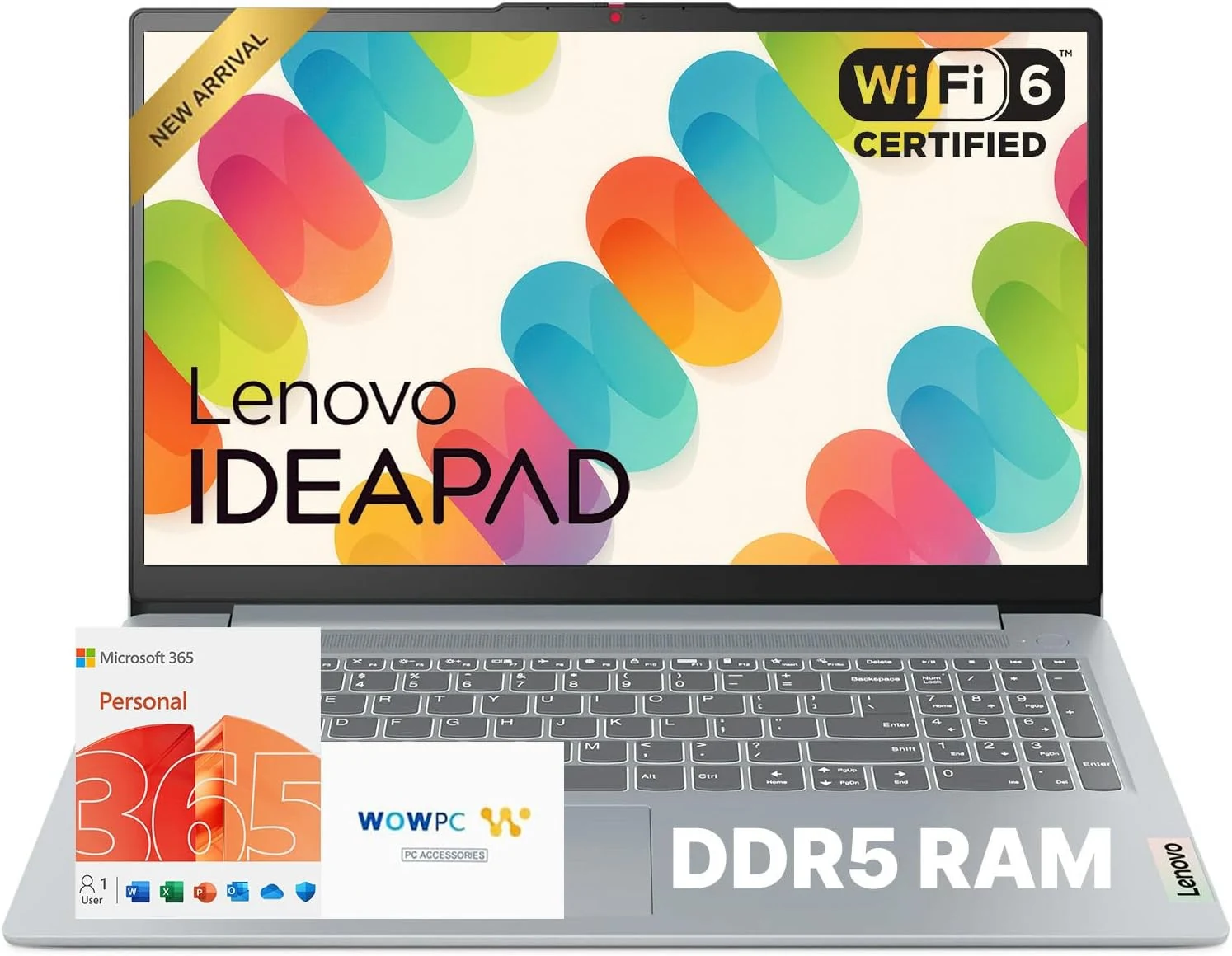 Lenovo IdeaPad Slim 3i 15.6" FHD Laptop • Microsoft Office 365