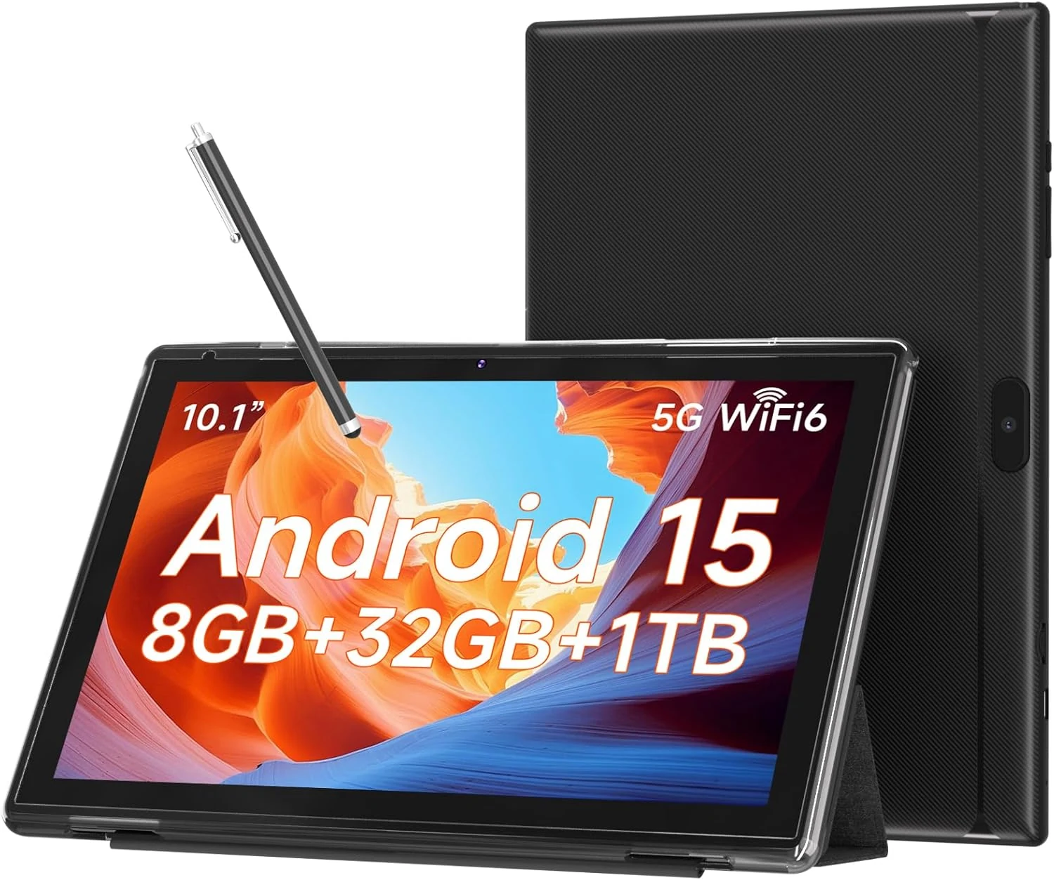 WUIUHOU 10.1 Inch Android 15 Tablet, 8GB RAM 32GB Storage, review