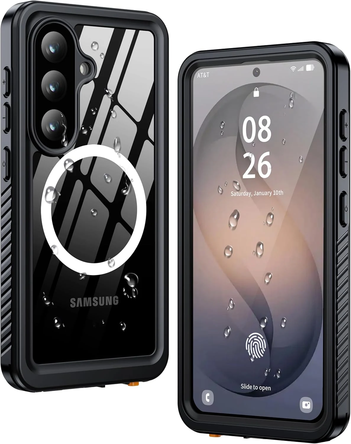 ANTSHARE for Samsung Galaxy S26 Case Waterproof, Built-in Lens & review