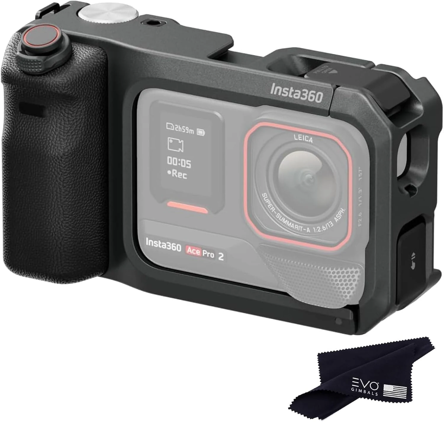 Insta360 Ace Pro 2 Xplorer Grip Pro Kit, Upgraded More Comfortable Grip