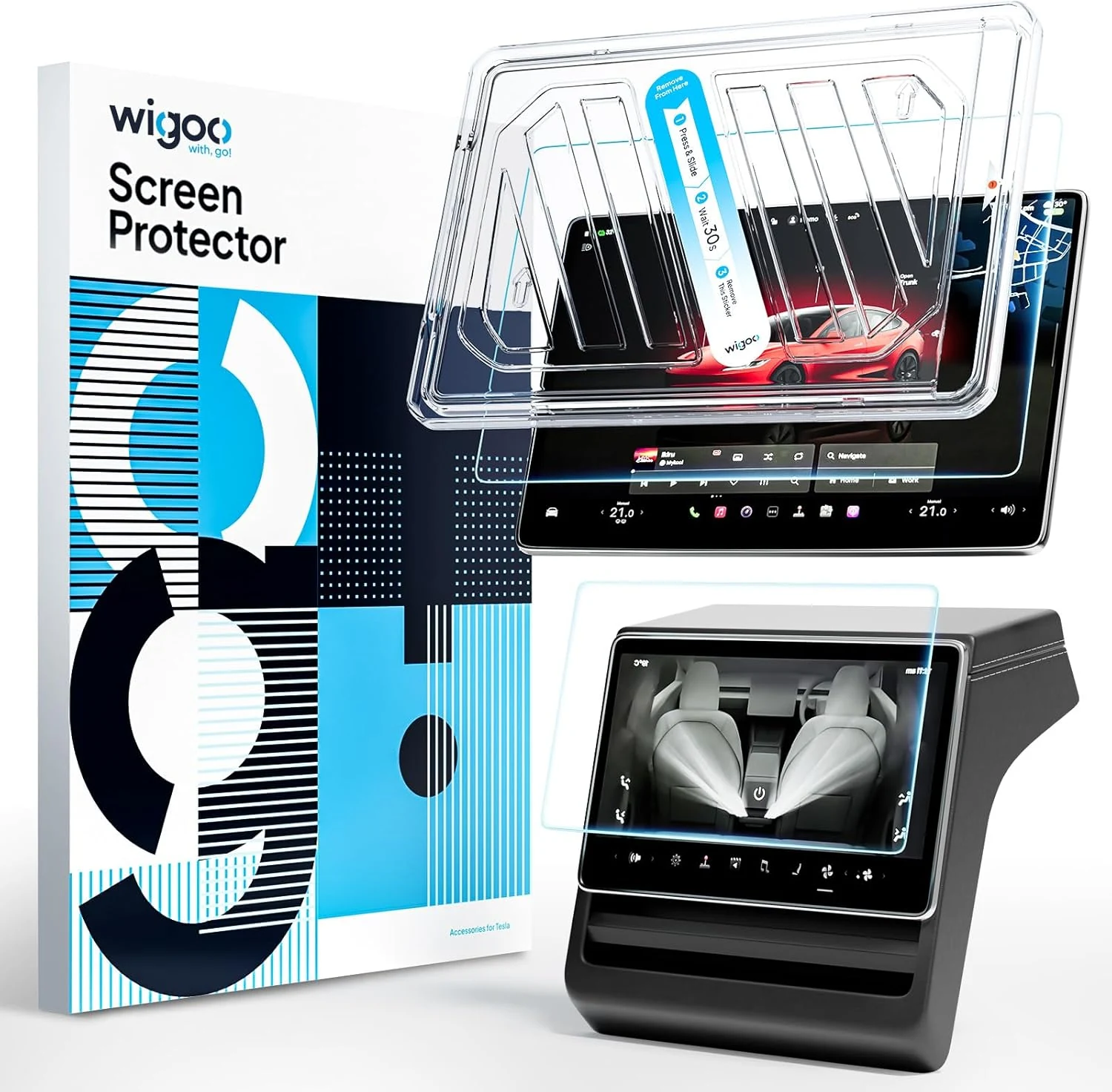 Wigoo 2026 Tesla Model Y Juniper (Premium & Performance) Screen review