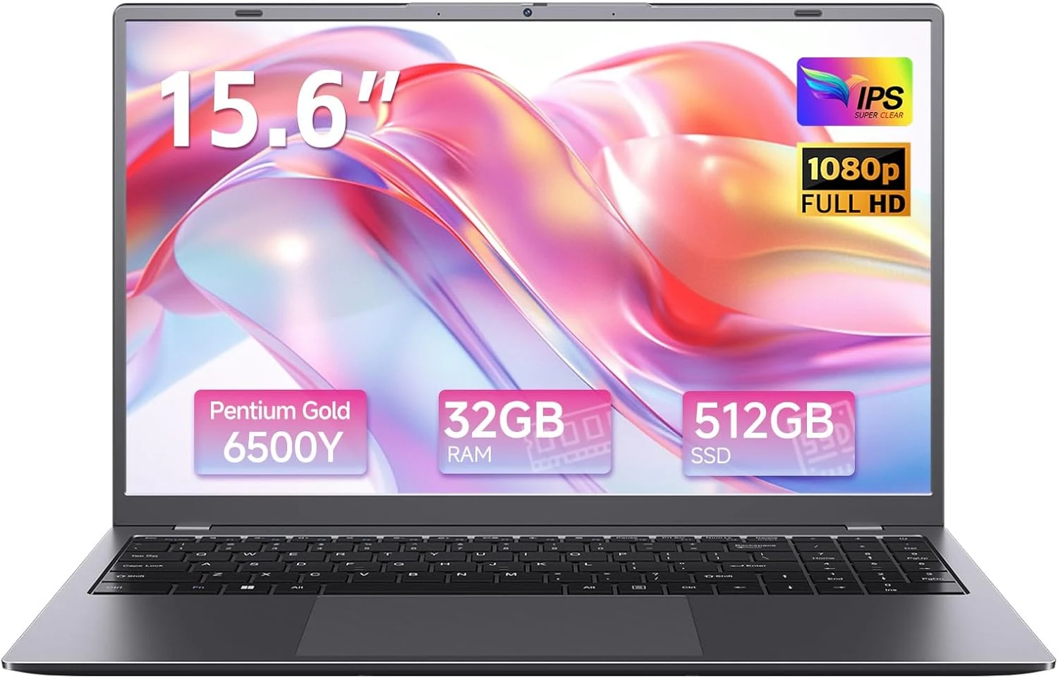 ARCBUC 15.6 Inch Laptop (32GB RAM, 512GB SSD, Pentium 6500Y)