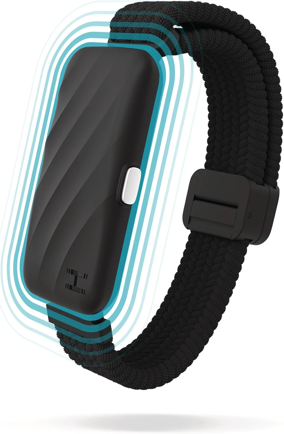Homedics WakeBand Silent Vibrating Alarm Wristband, Ultra-Light Comfortable Design, 9 Vibration Patterns & 9 Intensities, Up to 6-Day Battery, iOS/Android App