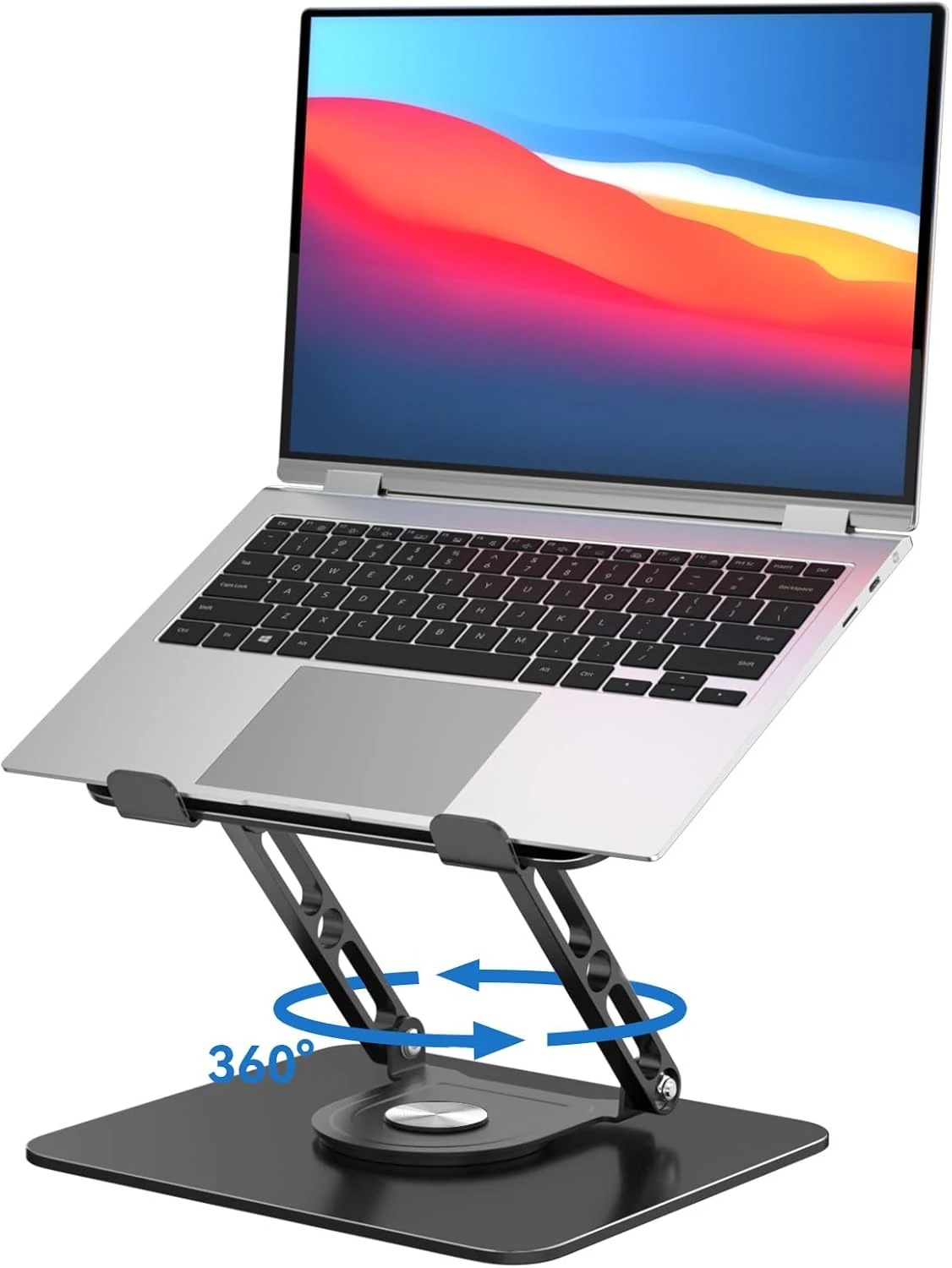 Laptop Stand for Desk Adjustable Computer Stand with 360 Rotating review