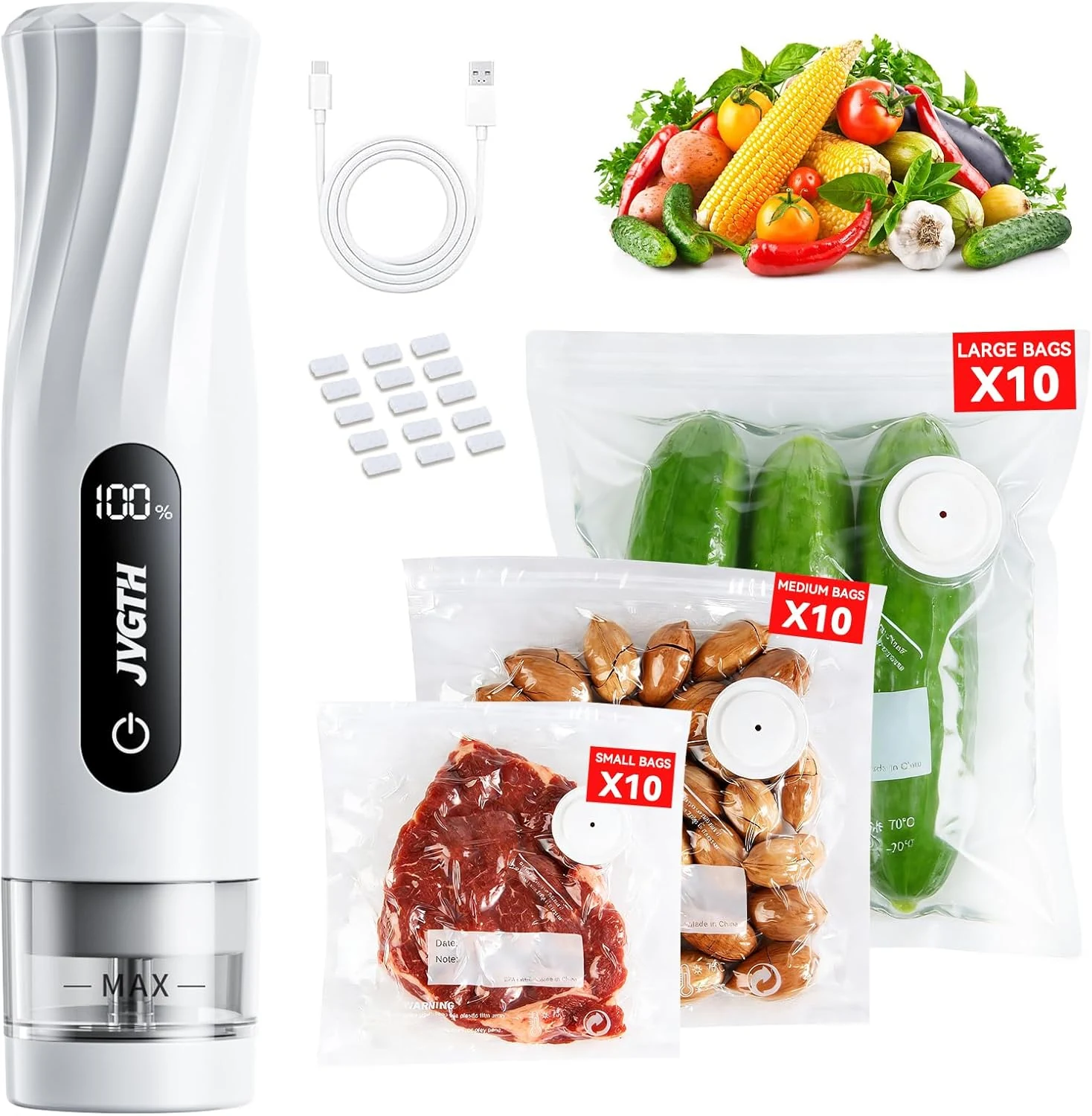 JVGTH handheld vacuum sealer (food storage)