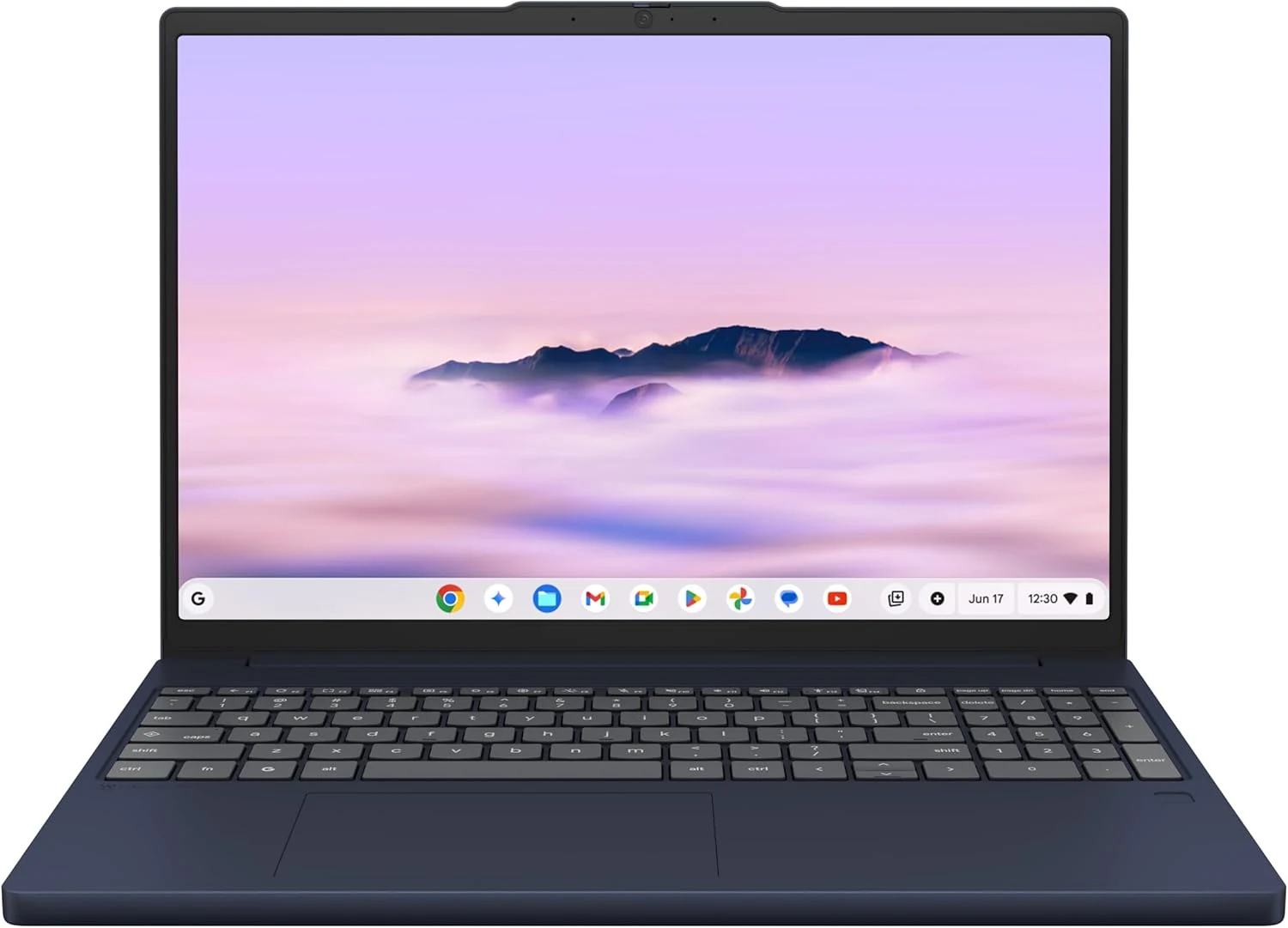 Lenovo Chromebook Plus i 15"- Professional Laptop - Google Gemini - Intel® 3 N355 CPU - 15.3" WUXGA IPS Display - 8GB RAM - 256GB Storage - Integrated Intel® Graphics - Cosmic Blue