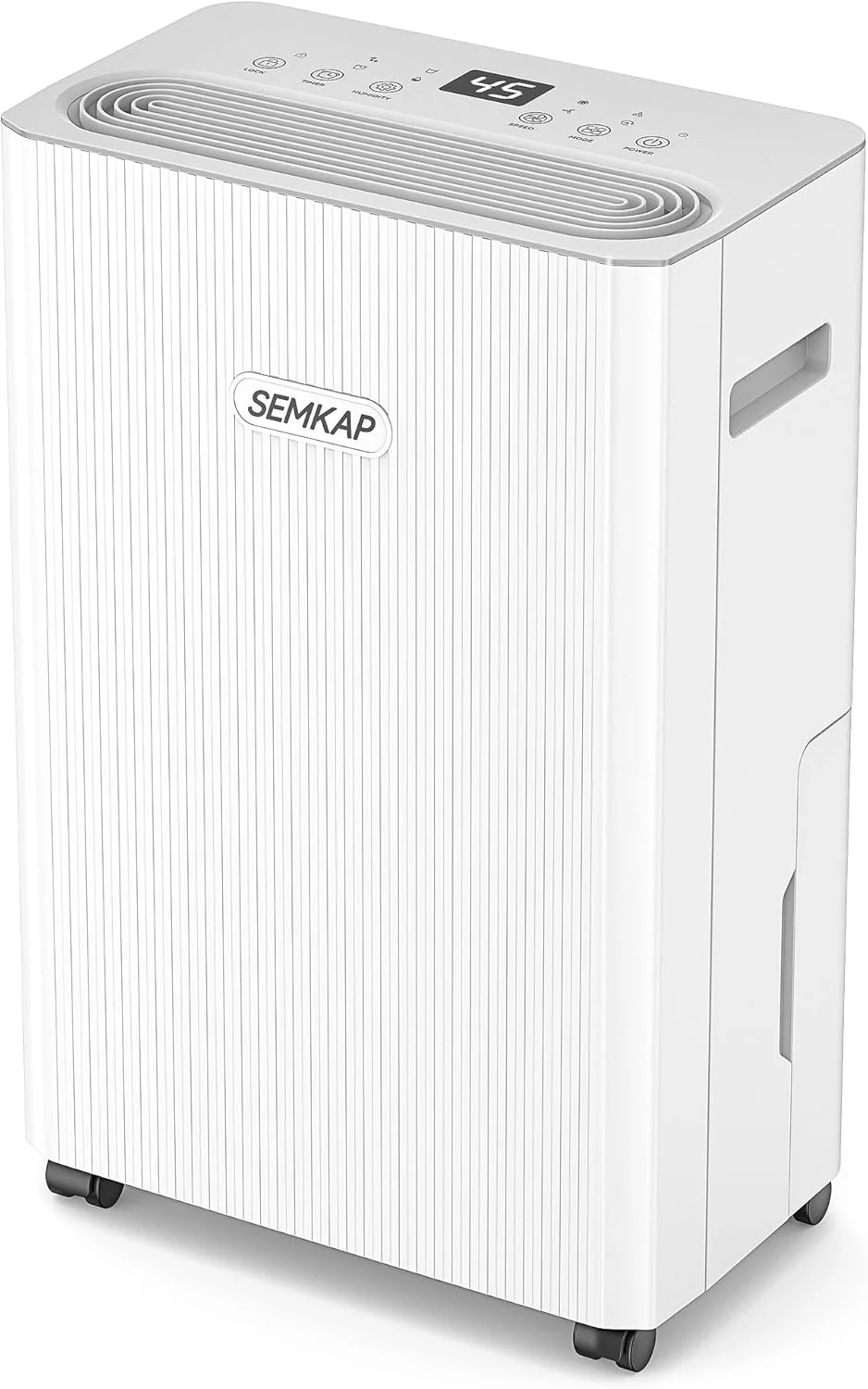 2500 Sq.Ft Dehumidifier for Basement with Drain Hose, SEMKAP 32 pints
