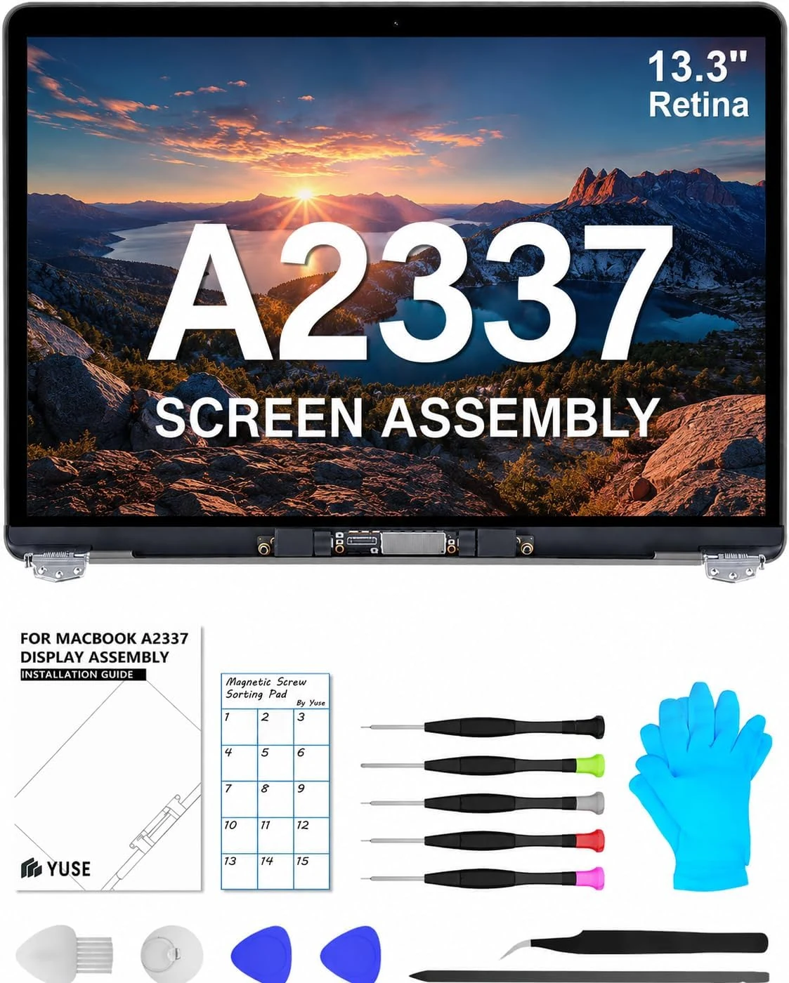 A2337 Replacement Screen 13.3" for MacBook Air 13 inch M1 2020