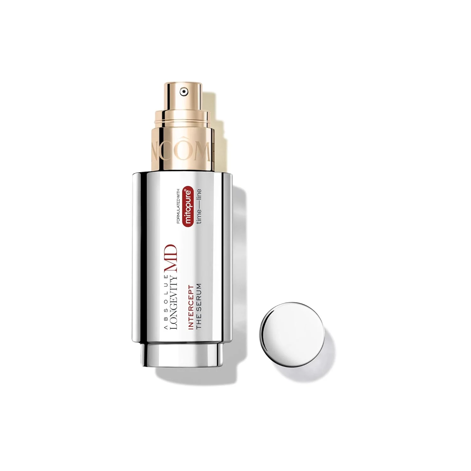 Lancôme Absolue Longevity MD Intercept Serum For Mid-Age, Anti-Aging Serum with Mitopure® For Fine Lines & Wrinkles, Renews Skin and Under-Eye