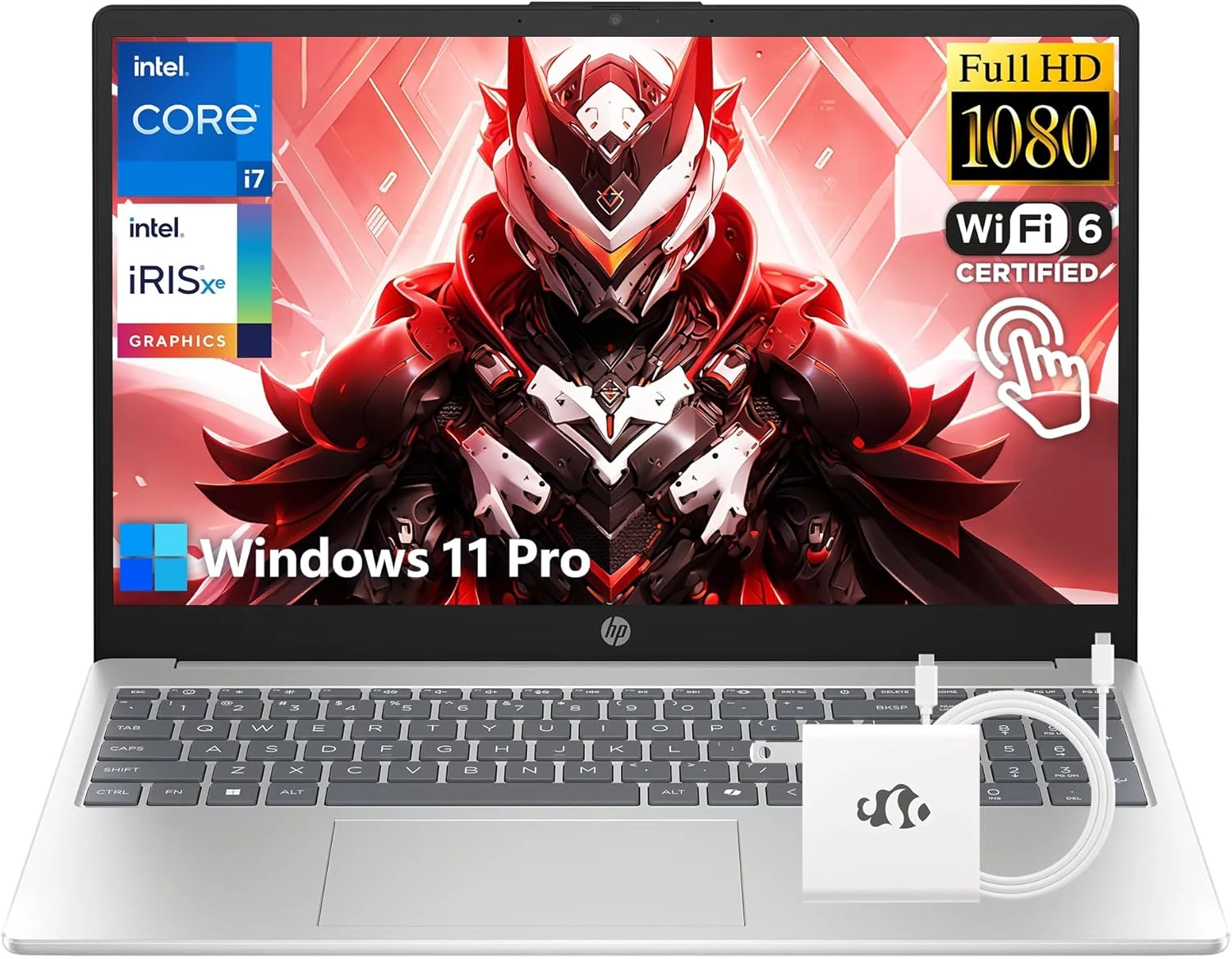 HP i7 Touchscreen Laptop, 10-Core Intel Core i7-1355U (Up to 5GHz)