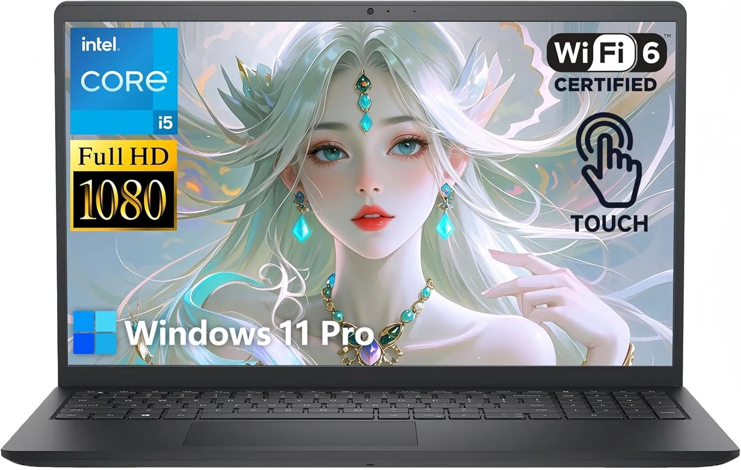 Dell Touchscreen Laptop, Intel 10-Core i5-1334U (32GB RAM, 1TB SSD, Win 11 Pro, 15.6-inch FHD)