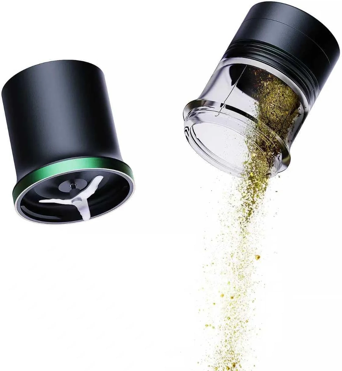 Electric Grinder for Dried Buds & Spice with LED Display Timer & Adjustable Speed (DEZIR.IT G1)