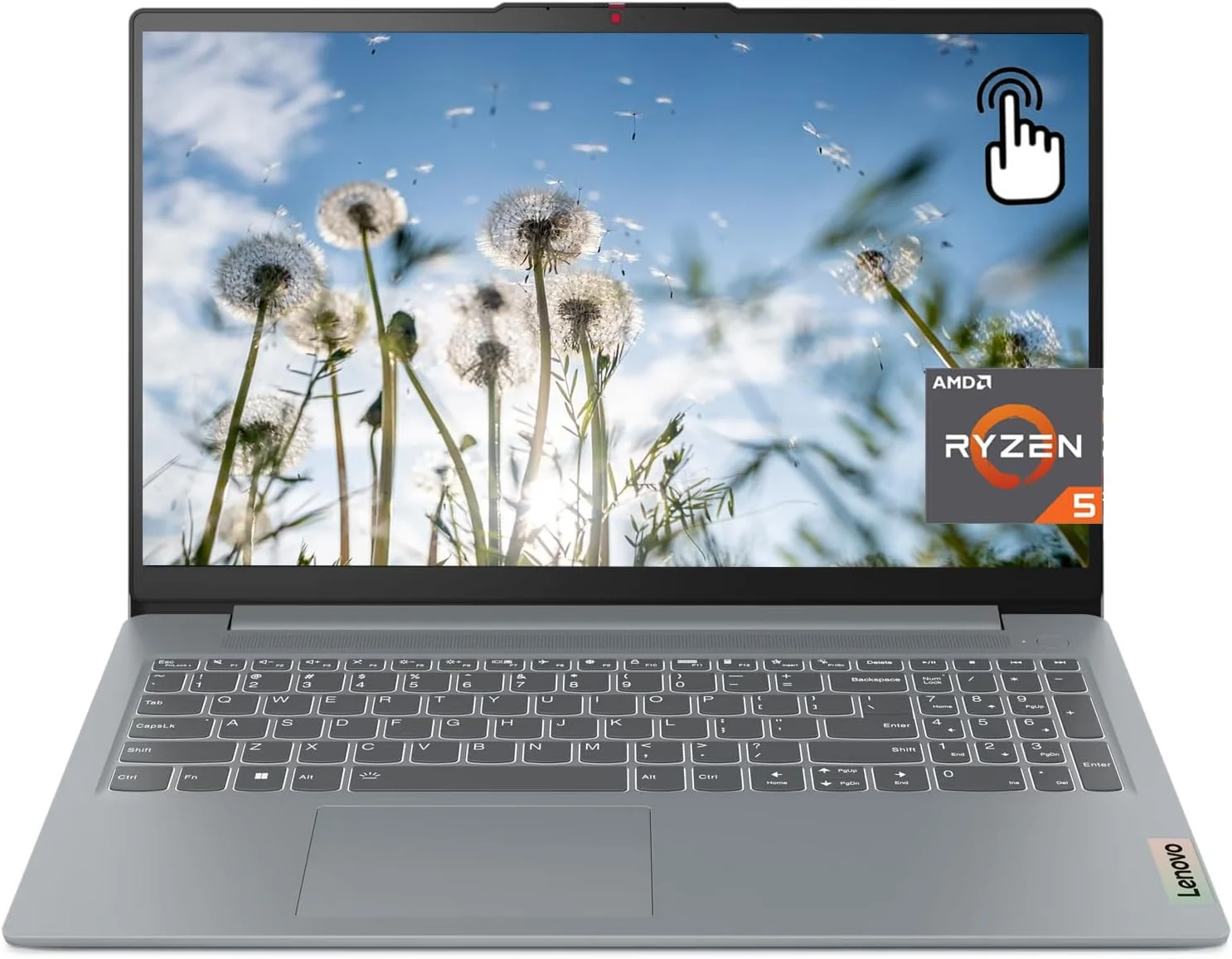 Lenovo IdeaPad Slim 3i 15.6" FHD Touch Laptop, AMD Ryzen 5 7520U