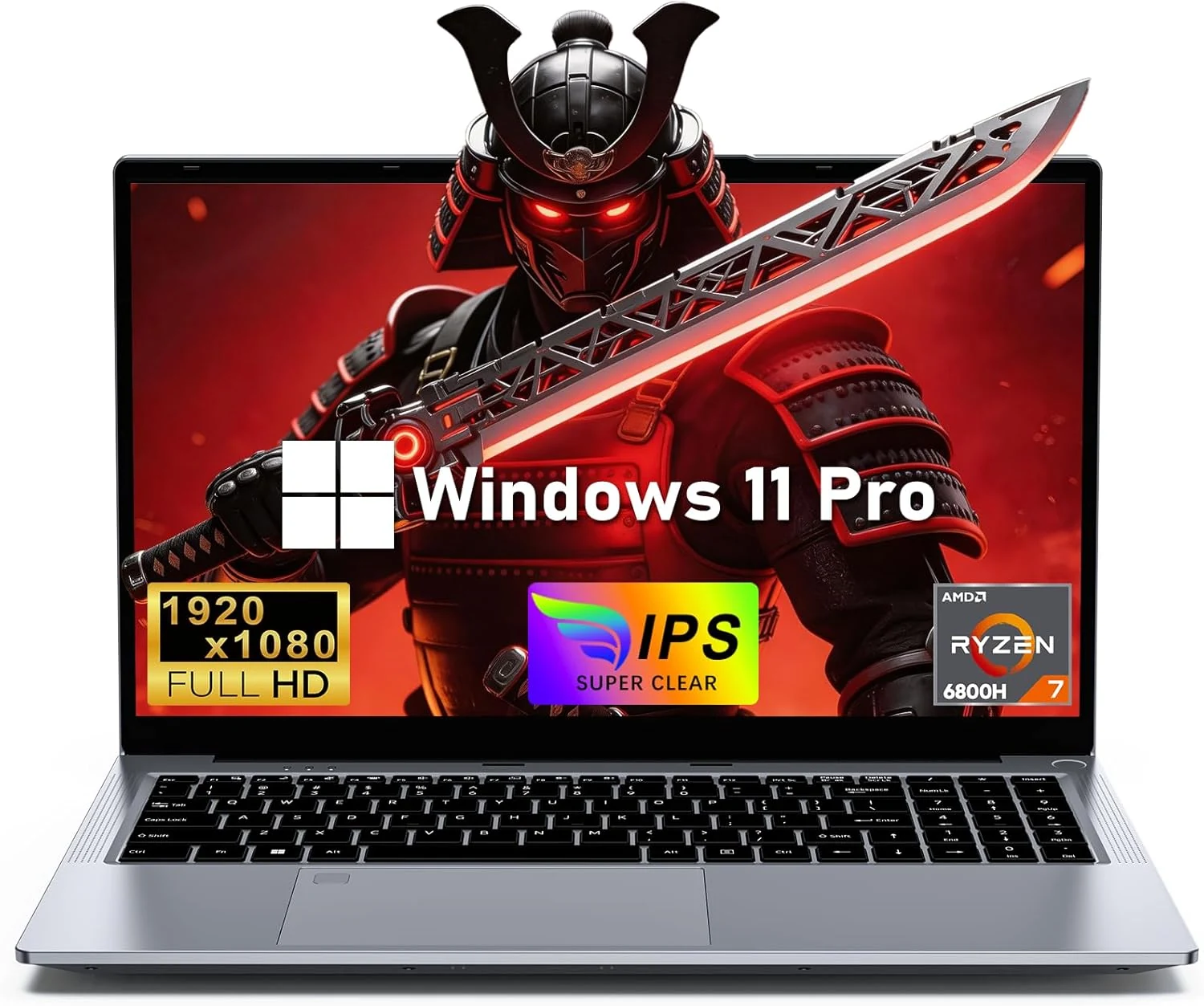 FUNYET 2026 Gaming Laptop, 15.6 Inch Laptop Computer Window 11 Pro, 32GB RAM 1TB SSD, AMD Ryzen 7 6800H, FHD IPS