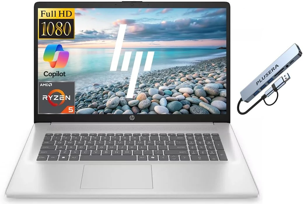 HP 17.3" FHD Business Laptop Computer (16GB RAM, 1TB SSD)