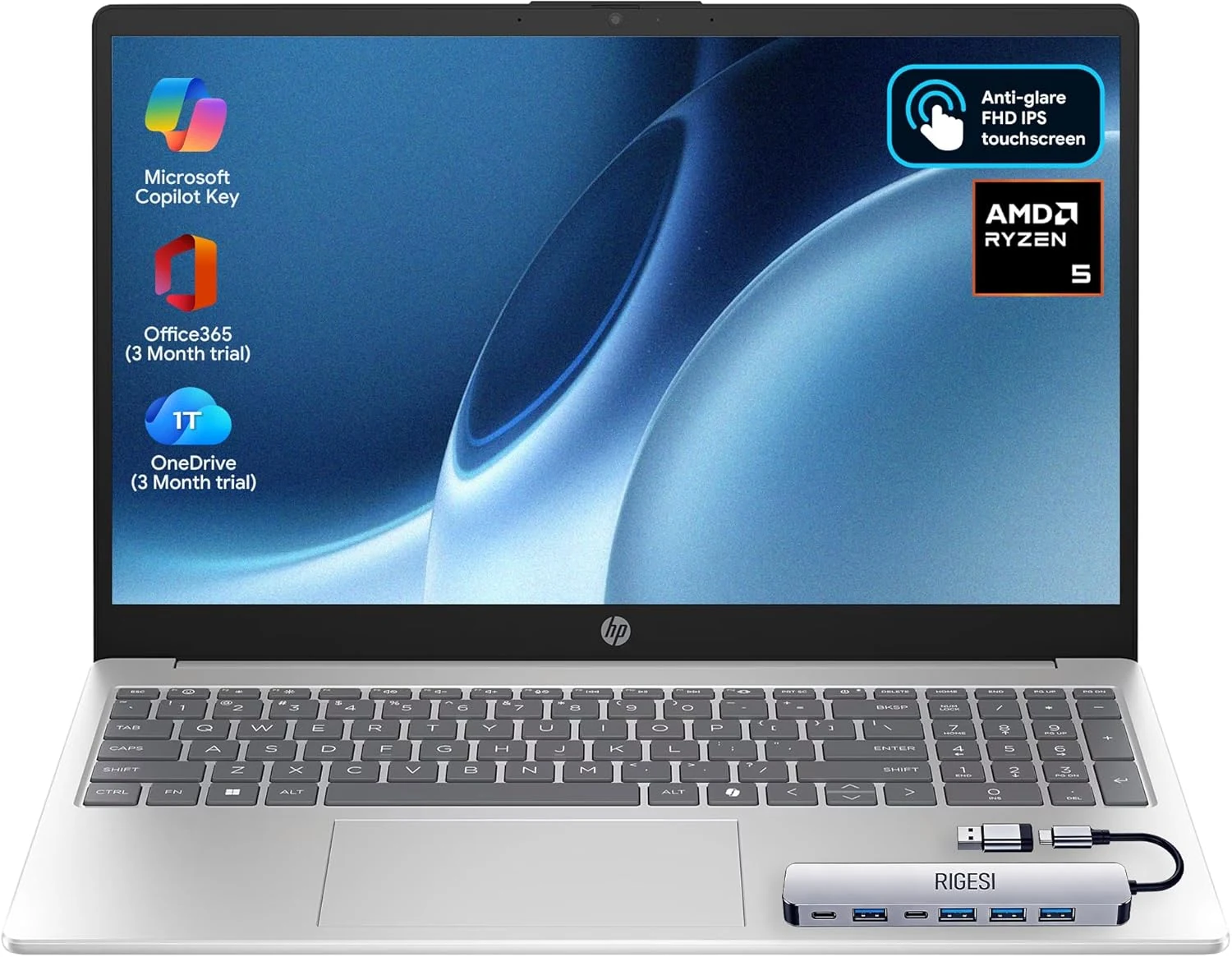HP 15.6" FHD Touchscreen Laptop – AMD Ryzen 5 7520U review