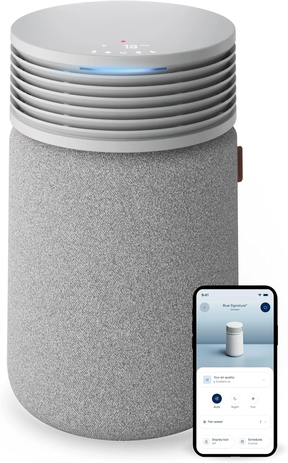 BLUEAIR Blue Signature SP3i Air Purifier for Medium Rooms up to 498 sq ft