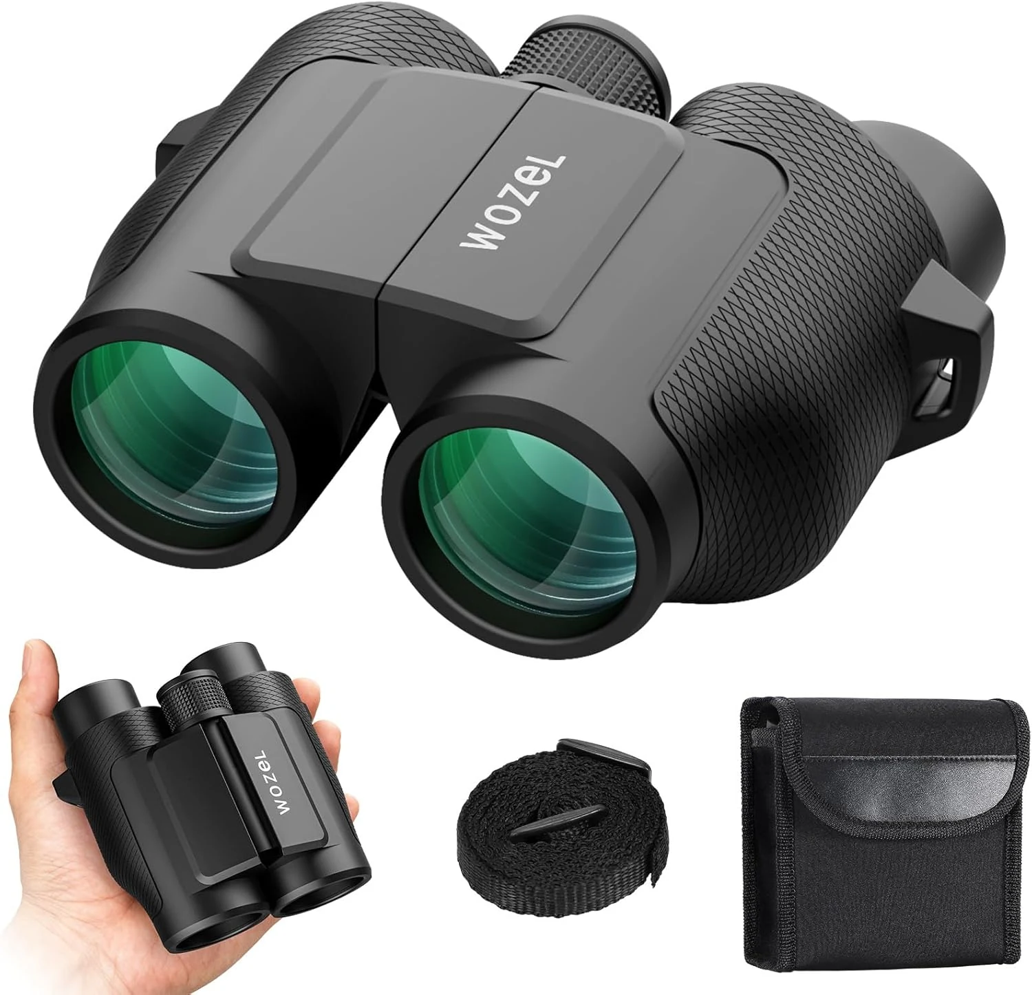 WOZEL 20x25 Compact Binoculars for Adults & Kids