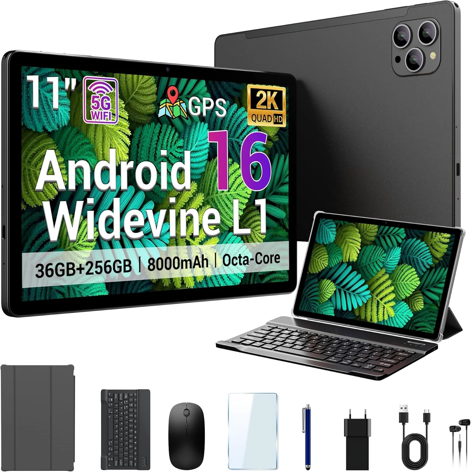 2026 11 Inch Android 16 Tablet Large Storage Tablet,256GB ROM review