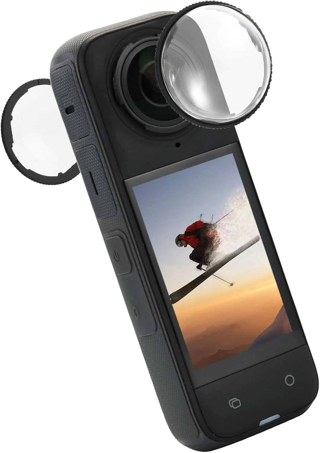 UTEBIT X4 Lens Guard, 98% High Transparency Tempered Glass, Anti-Scratch 9H Hardness Lens Protector (Not for X4 Air)