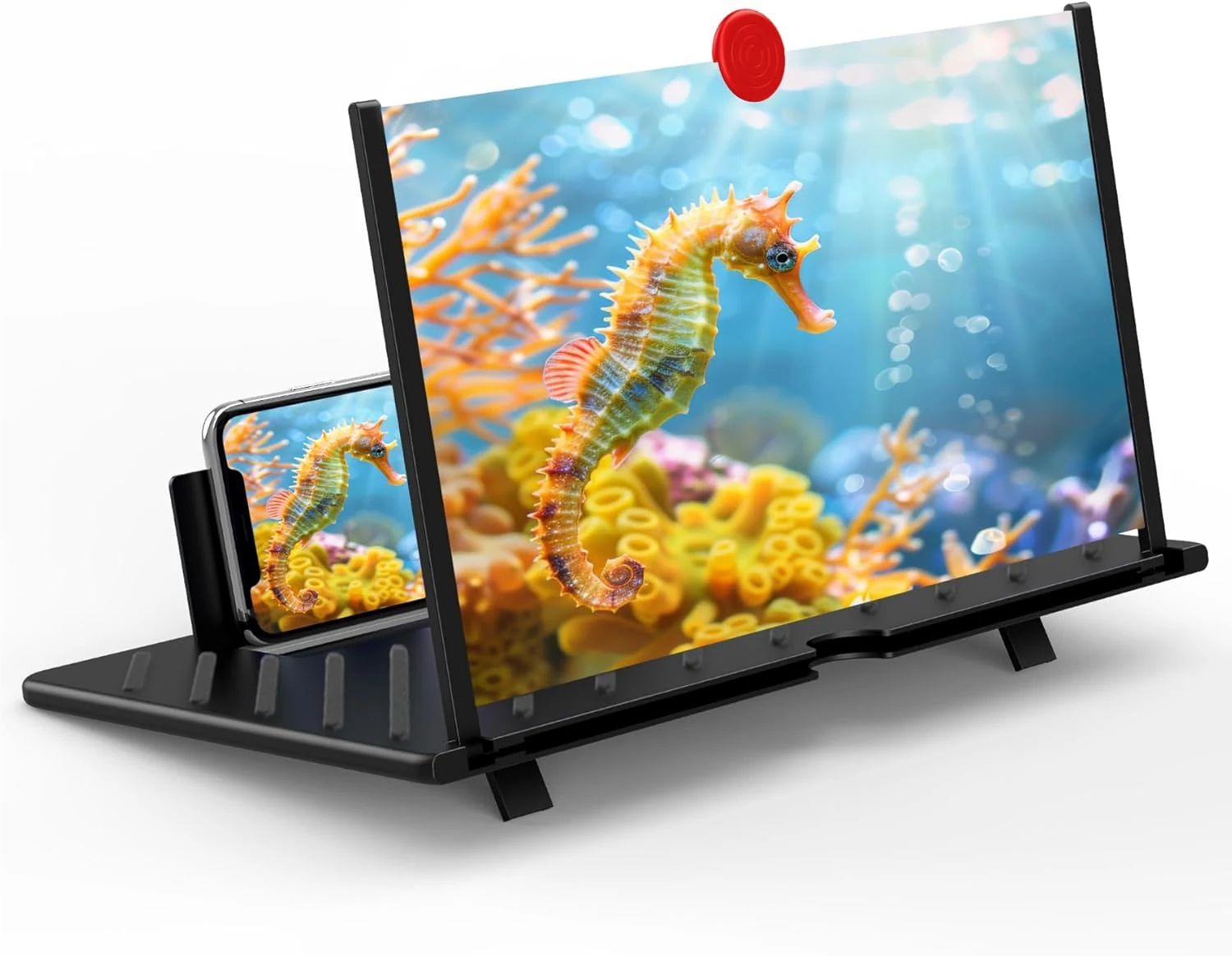 20" Screen Magnifier for Smartphone,3D HD Screen Expanders for Movies, Videos, and Gaming