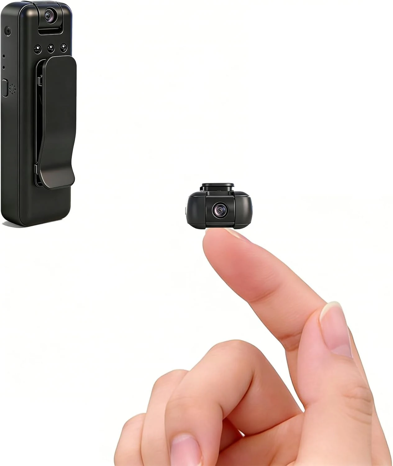 Mini Body Camera with Audio and Video Recording, Small Tiny