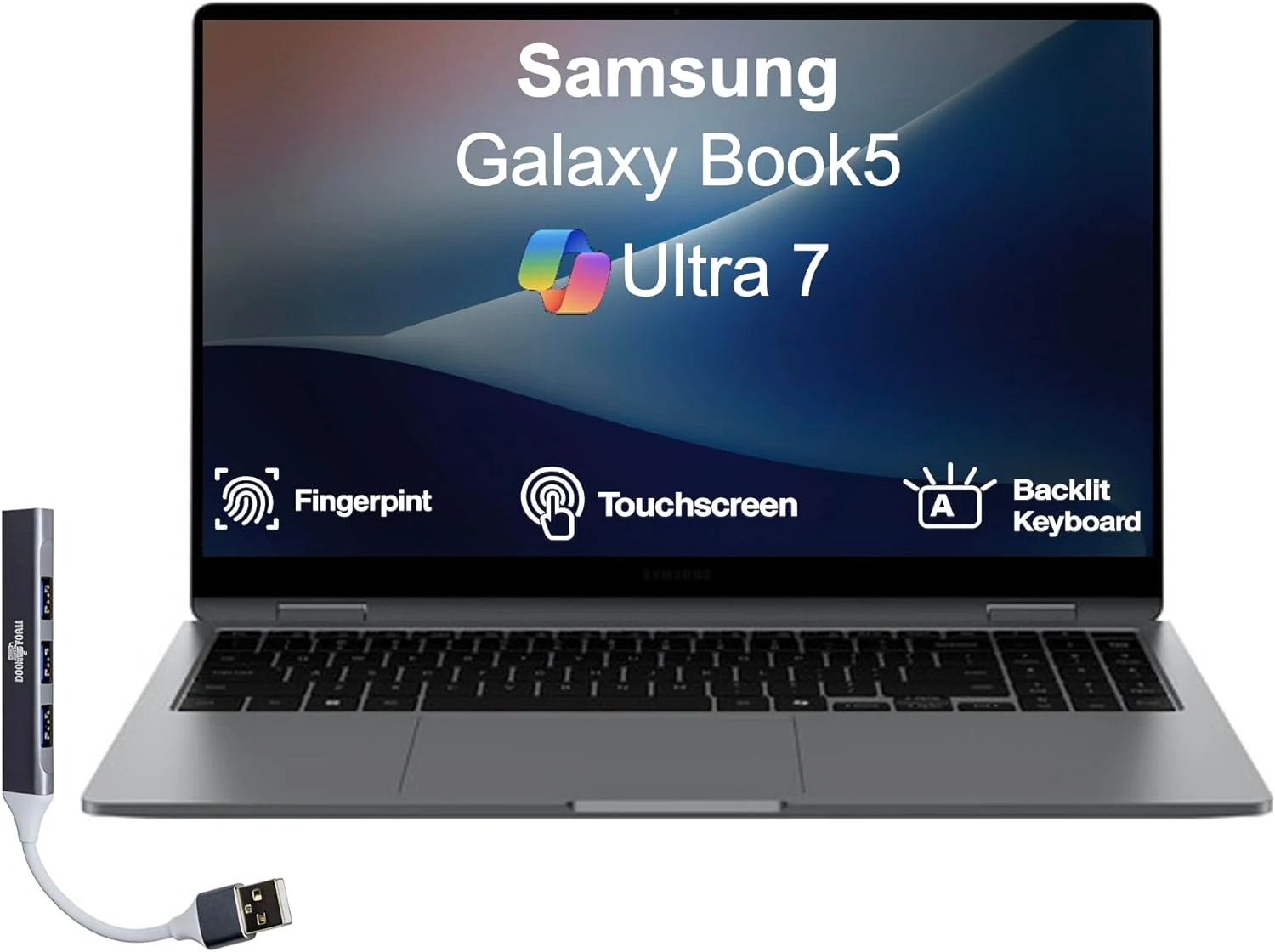 Samsung Galaxy Book5 360 Copilot+ PC AI Business 2-in-1 Laptop