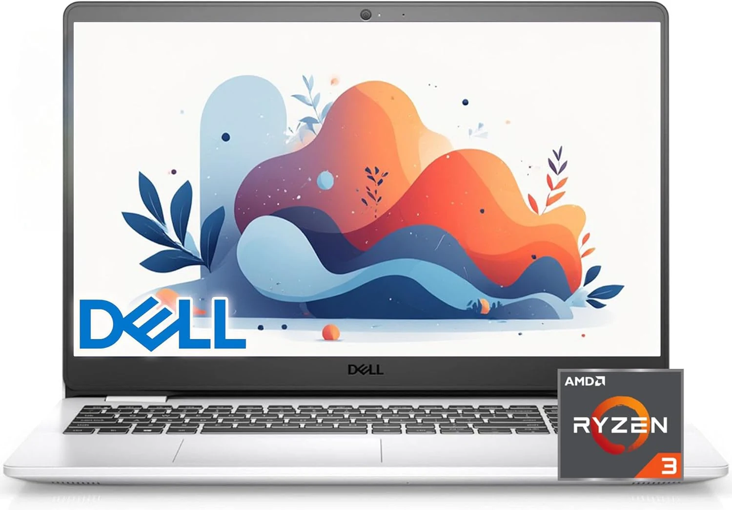 Dell Inspiron Laptop (Ryzen 3 3250U, 8GB RAM, 256GB SSD, 15.6" FHD)