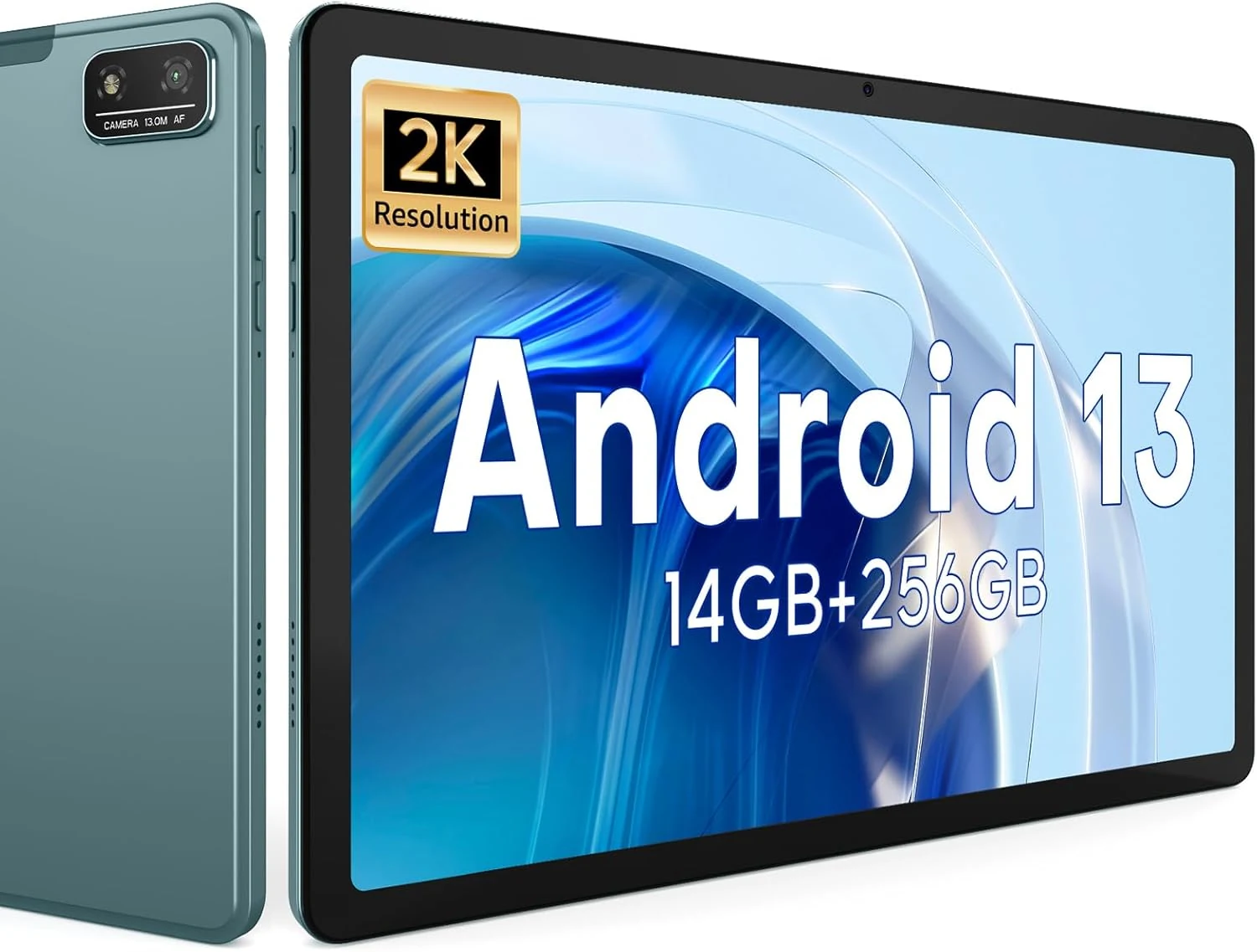 xiskt Android 13 Tablet 11 inch (2K IPS, Octa-Core, 256GB, 7500mAh)