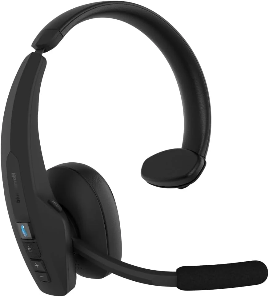 BlueParrott Pro B450 Mono Bluetooth Wireless Headphone 98% Noise Cancellation review