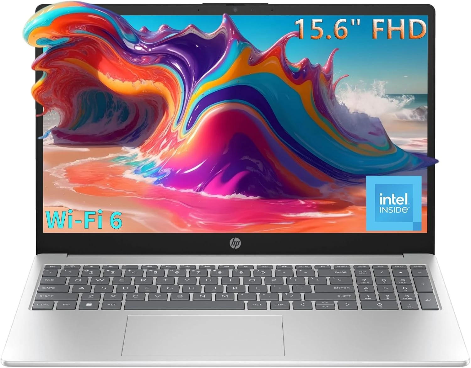 HP Pavilion 15.6 Laptop Computer for Daily Work & Student (Intel N100, 8GB RAM, 256GB SSD, Windows 11)