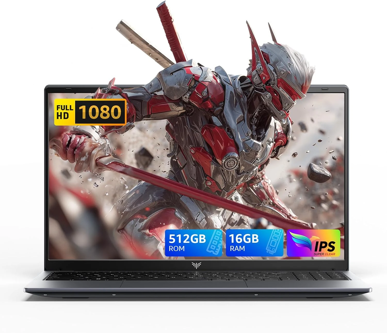 MALLRACE Gaming Laptop, 15.6” Ryzen 4300U Business Laptop (16GB RAM, 512GB SSD, Windows 11)