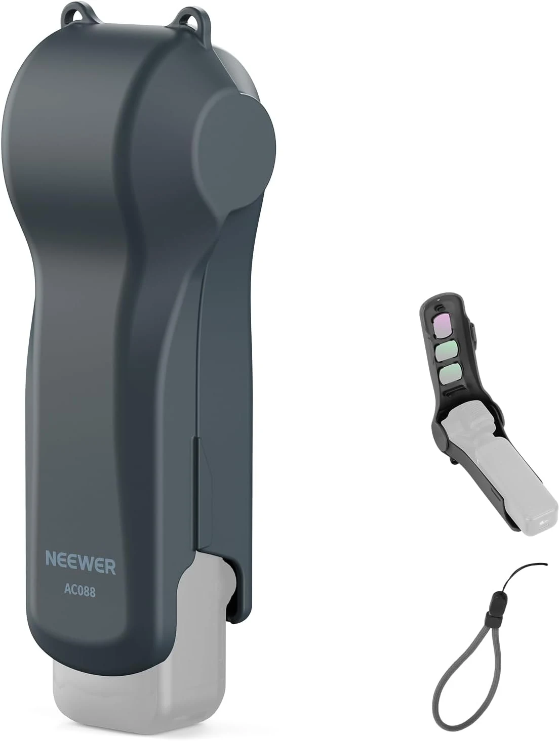NEEWER Protective Case Compatible with DJI Osmo Pocket 4/3 & Xtra Muse (AC088)
