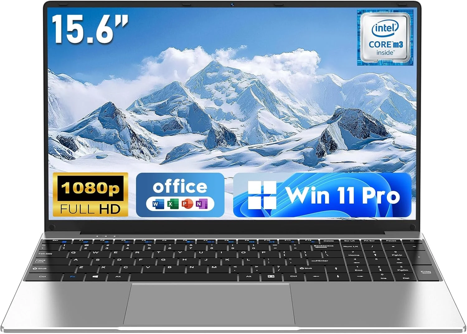 NAIKLULU Laptop Computer, Win 11 Pro Lap Top, 15.6 Inch review