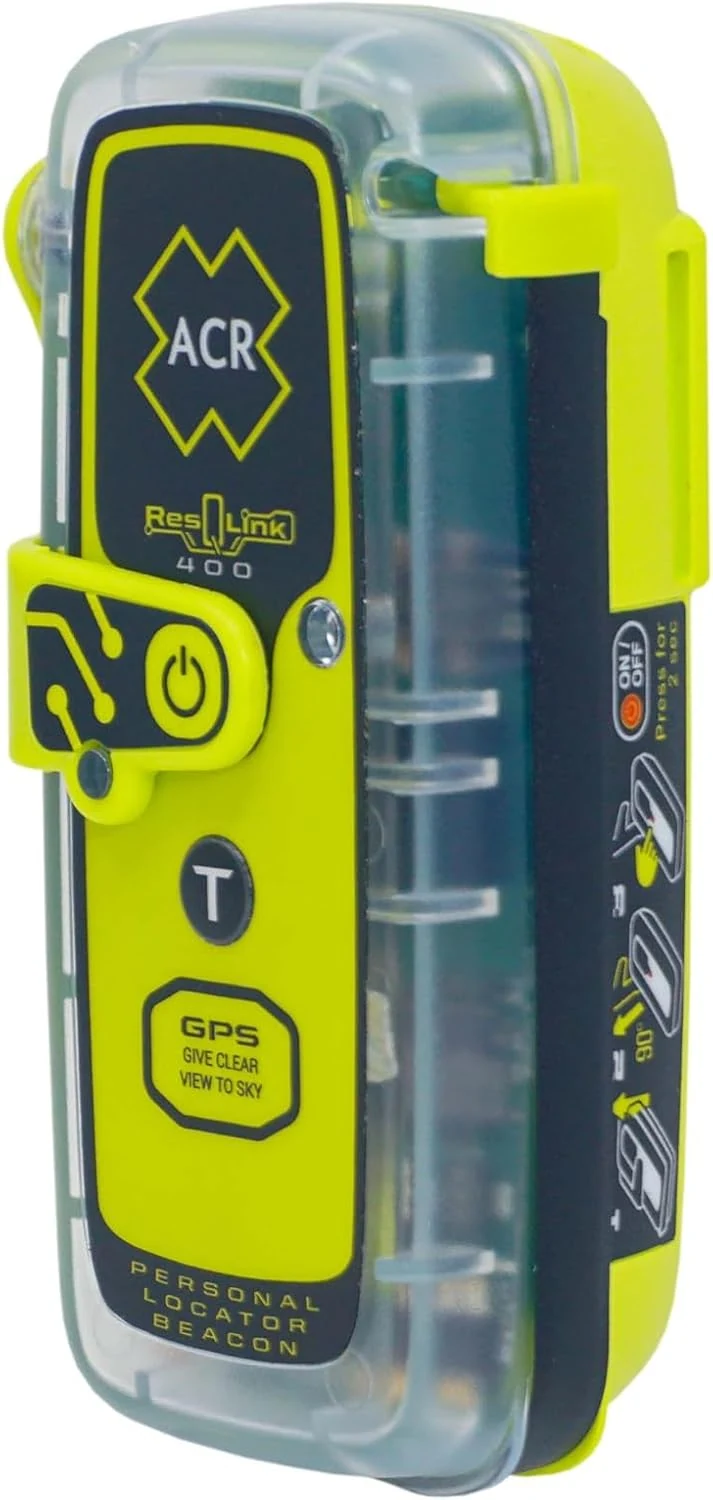 ACR ResQLink 400 - SOS Personal Locator Beacon with GPS and Global Coverage