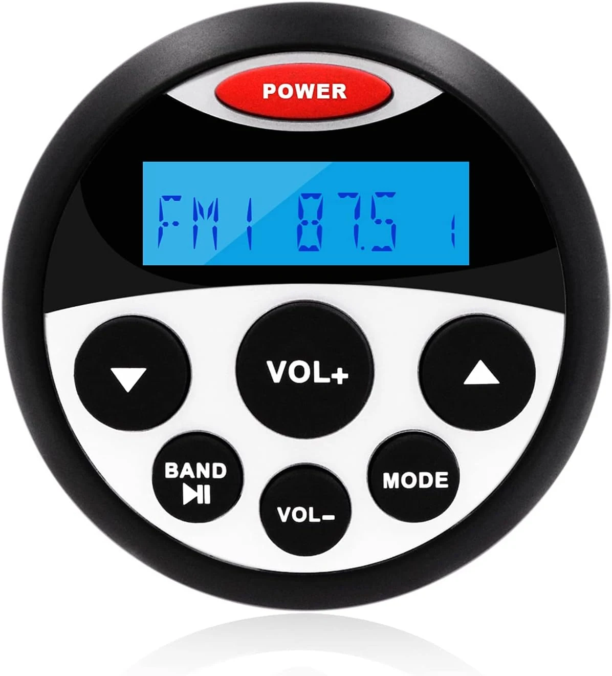 GUZARE GR304 Boat Marine Stereo Receiver Bluetooth (Gauge Style IP66)