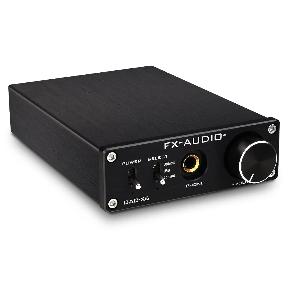 FX-Audio DAC-X6 Headphone amp Mini HiFi 2.0 Digital Audio Decoder DAC