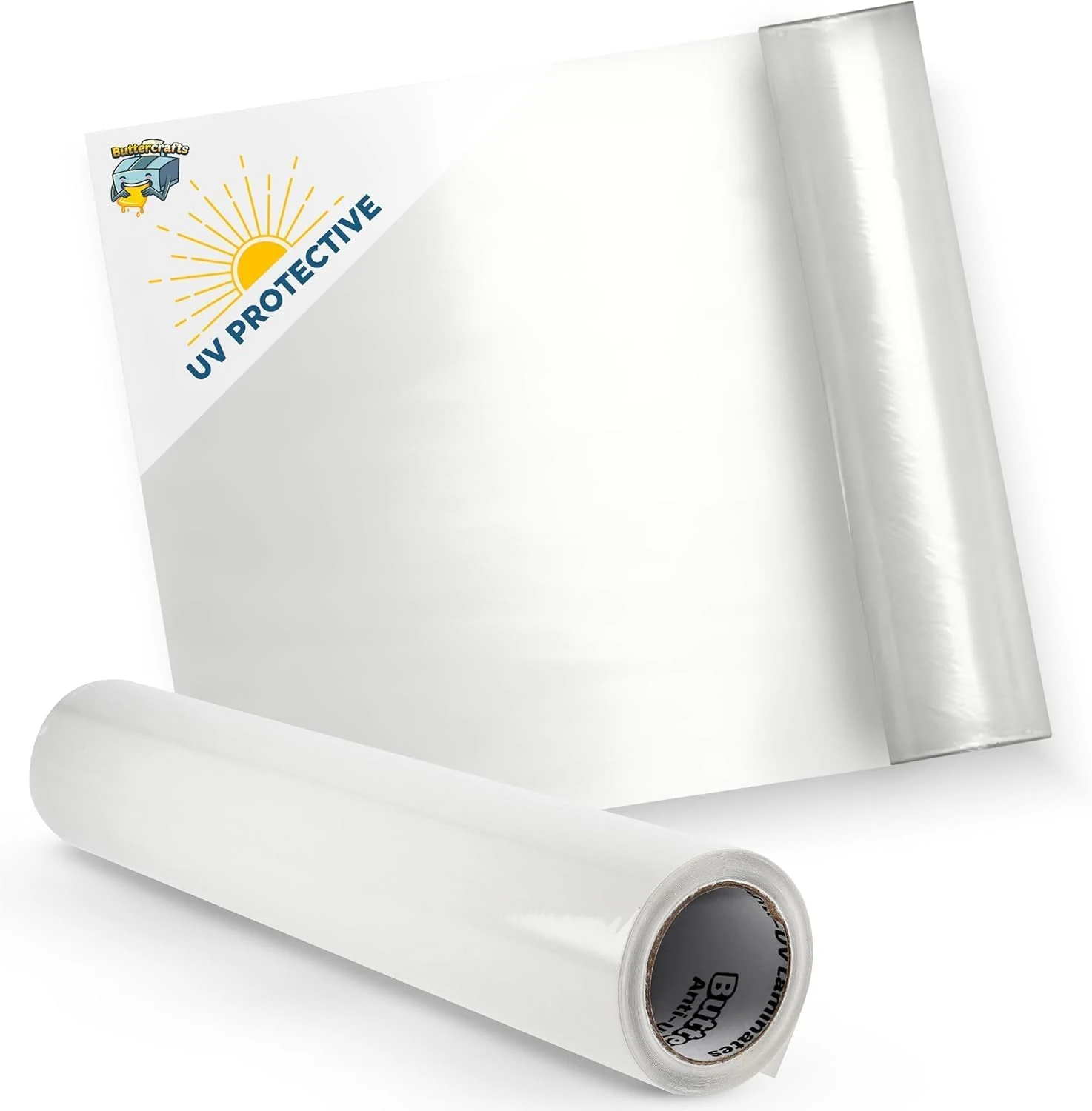 Self Laminating Film Anti-UV Vinyl (12”x15ft Glossy)
