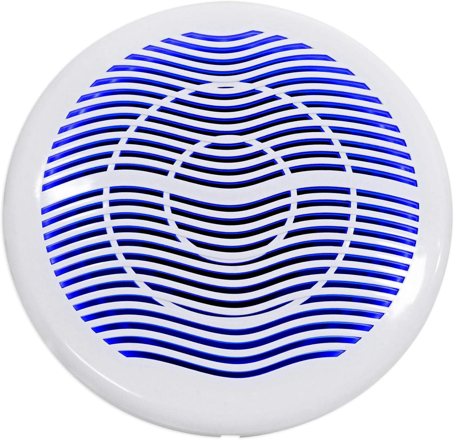Rockville MS10LW 2400W Peak / 600W RMS 10" Marine Subwoofer, White, LED Lighting, 2" 4-Layer Dual Voice Coil, 90dB Sensitivity, Waterproof & UV-Treated for Boats