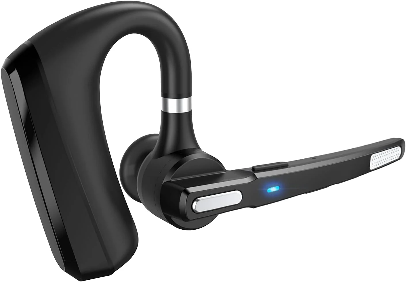 Bluetooth Headset V5.0, Wireless Bluetooth Earpiece 24Hrs HD Calling,CVC8.0 Dual review