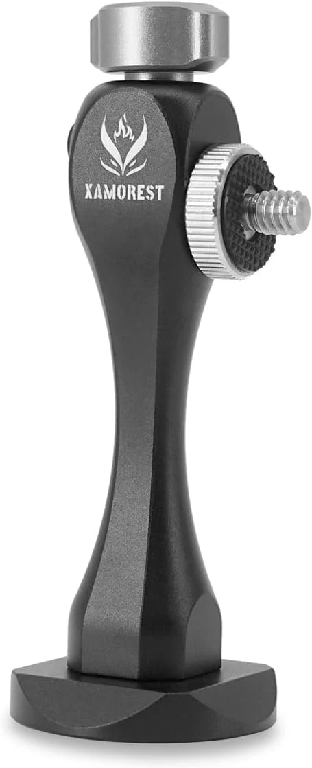 Binocular Tripod Adapter Quick Release with 1/4-20 Inch Threading,T6061 Aluminum Alloy Body,Compatible with Arca Ball Head and 1/4 Thread Head