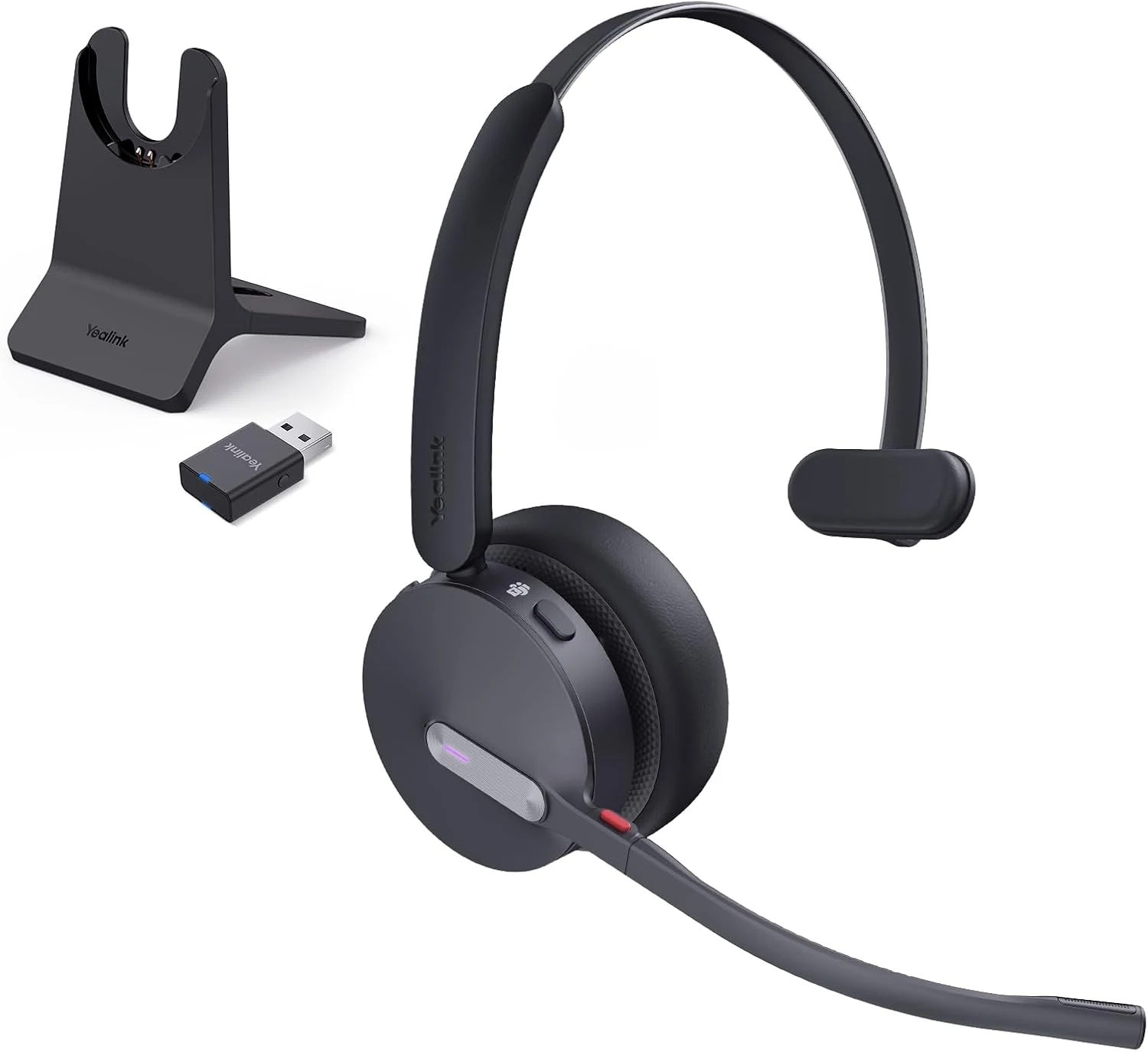Yealink WH64 Hybrid Wireless Headset with Mic for Work, Mono review