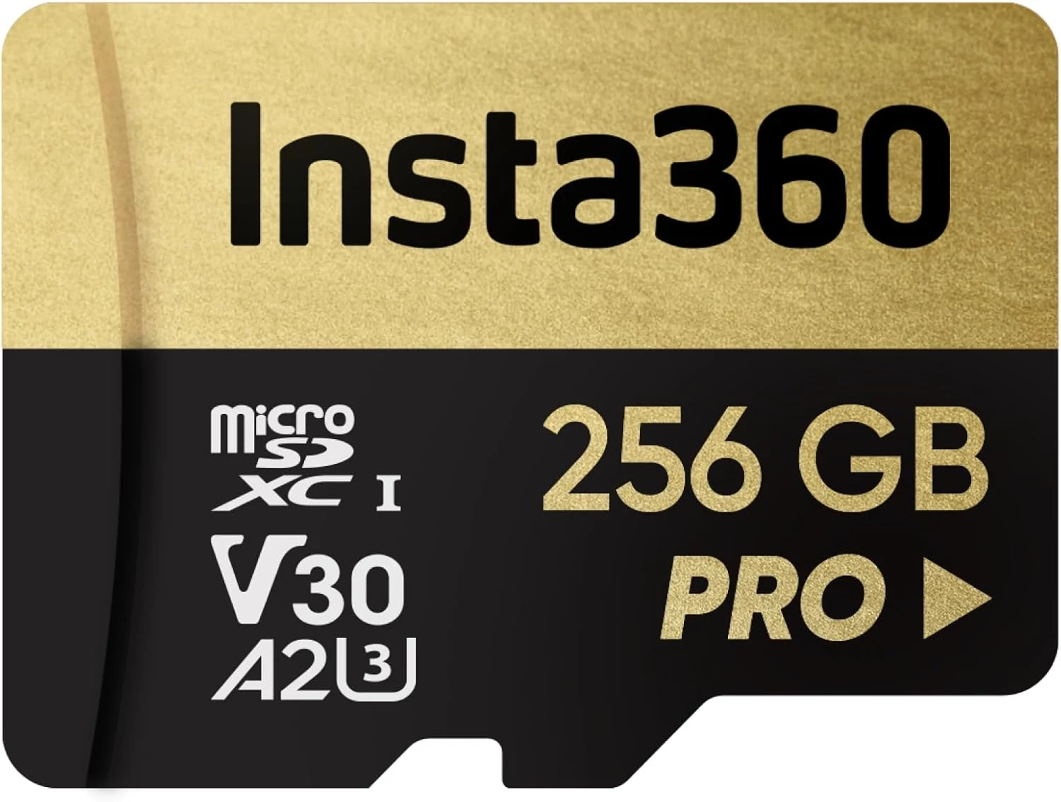 Insta360 256GB PRO microSDXC Memory Card, V30, A2, UHS-I, 90 MB/s Read/Write Speed